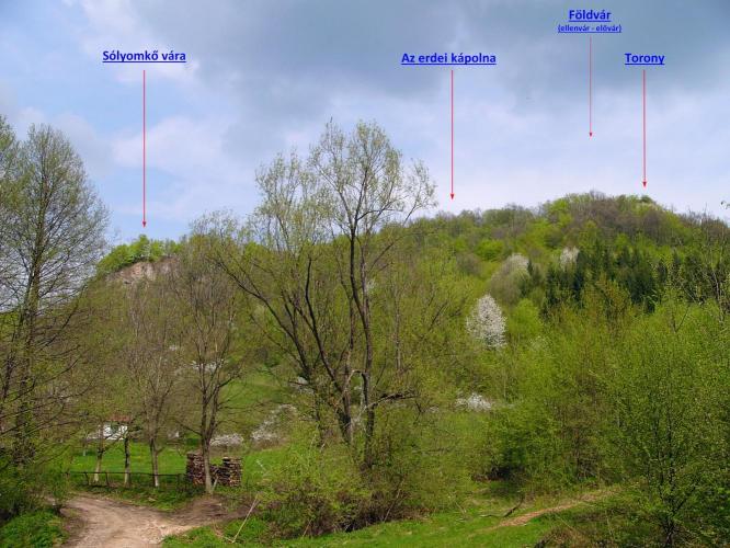 Sólyomkő vára, Şoimi