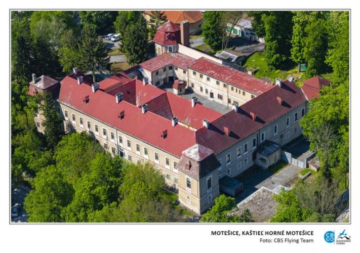 Felsőmotesic - Motesitzky(Majthényi)-várkastély