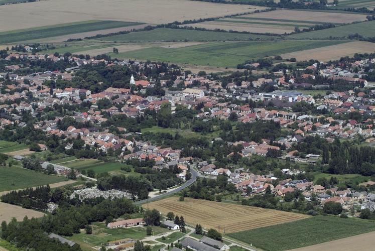 Csepreg várospalánk - árok